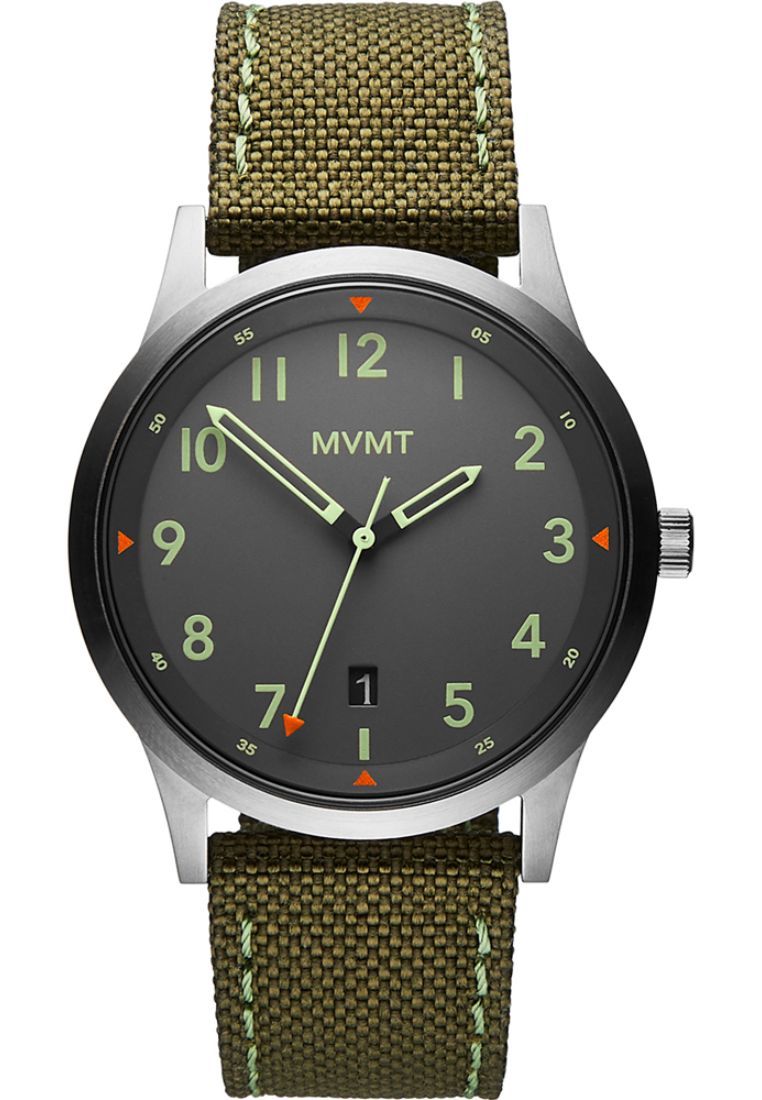 MVMT 美國潮牌腕錶軍用數字簡約皮革男錶 (28000014-D)
