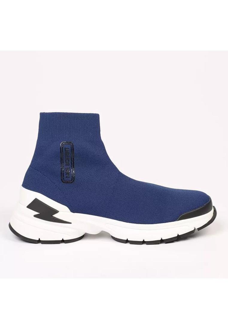 Neil Barrett Blue Textile Lining Sneaker