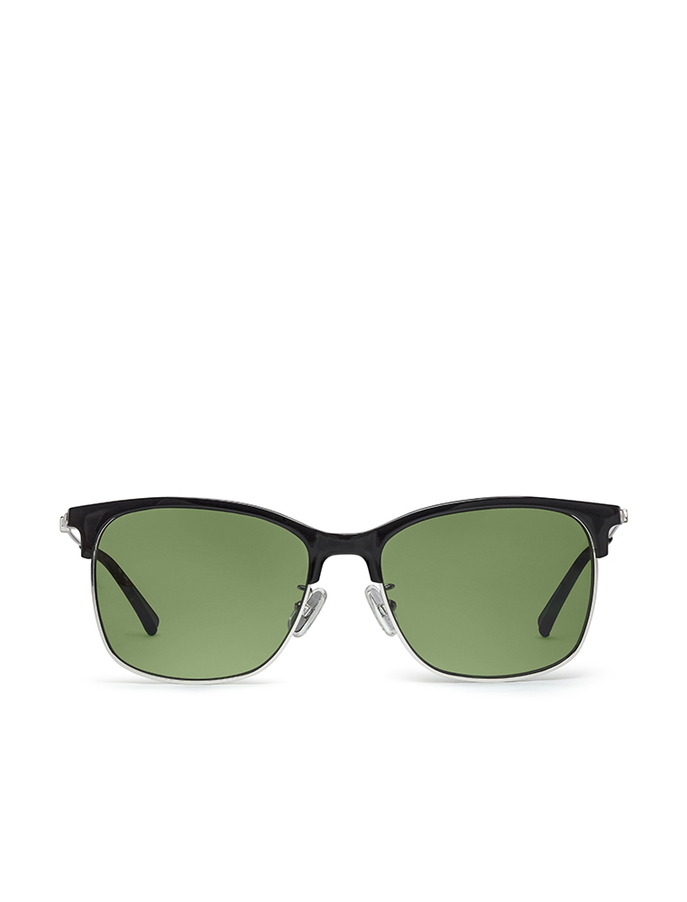 New Balance Eyewear NB02017ZX-C04-55方形膠框太陽眼鏡