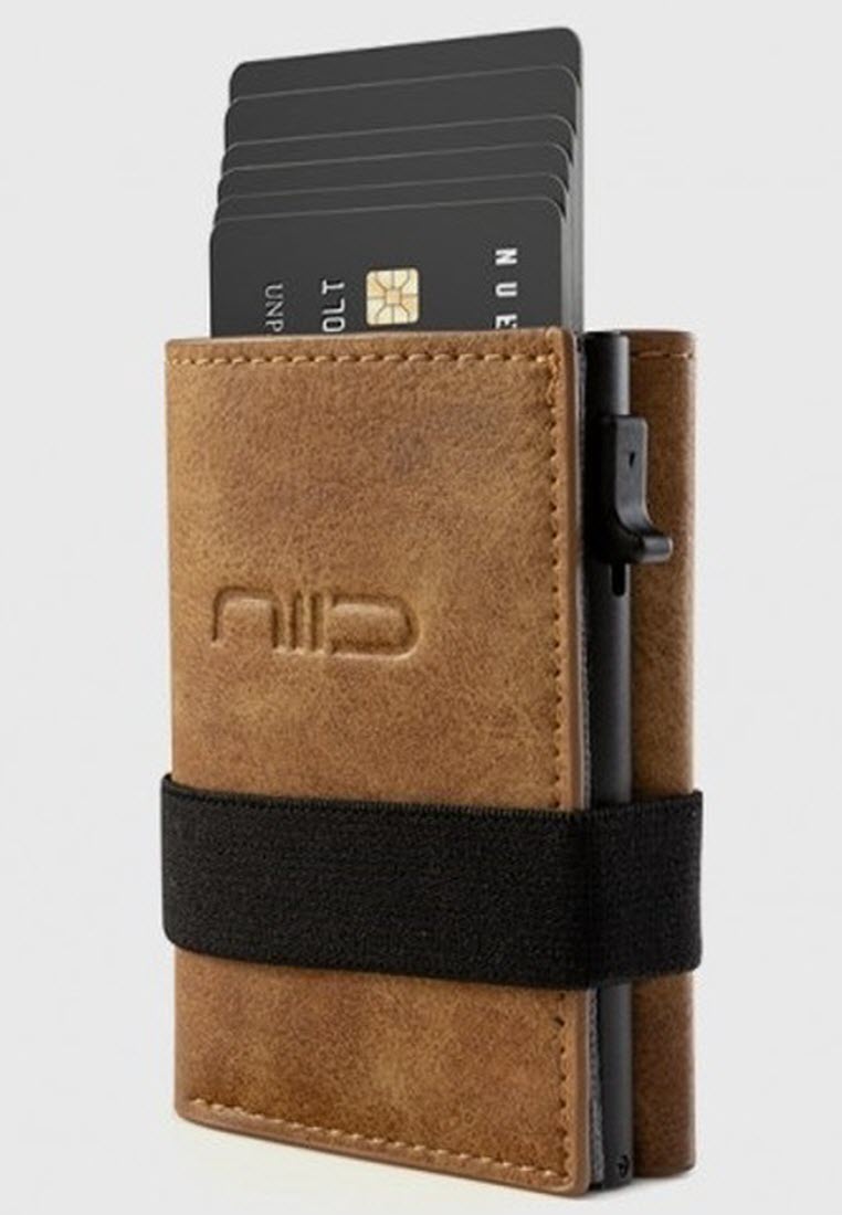 NIID Vegan Leather Mini Wallet - Blonde