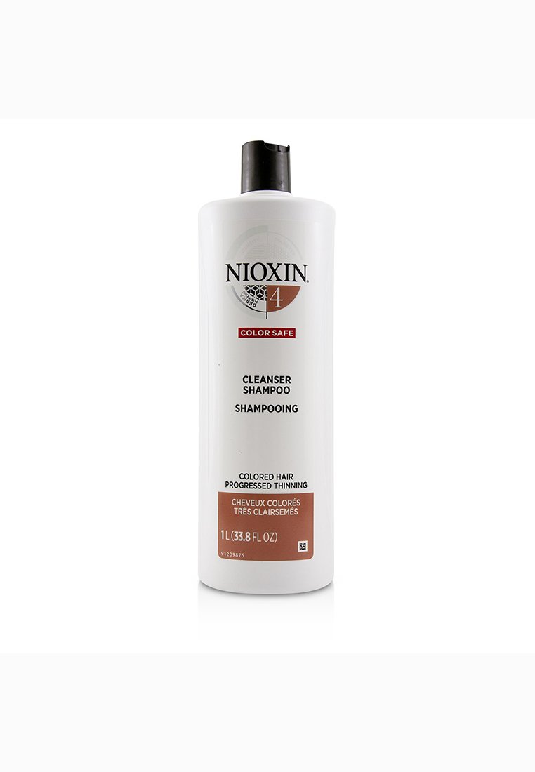 Nioxin NIOXIN - 潔淨系統4號潔淨洗髮露Derma Purifying System 4 Cleanser Shampoo(細軟髮/染燙髮) 1000ml/33.8oz