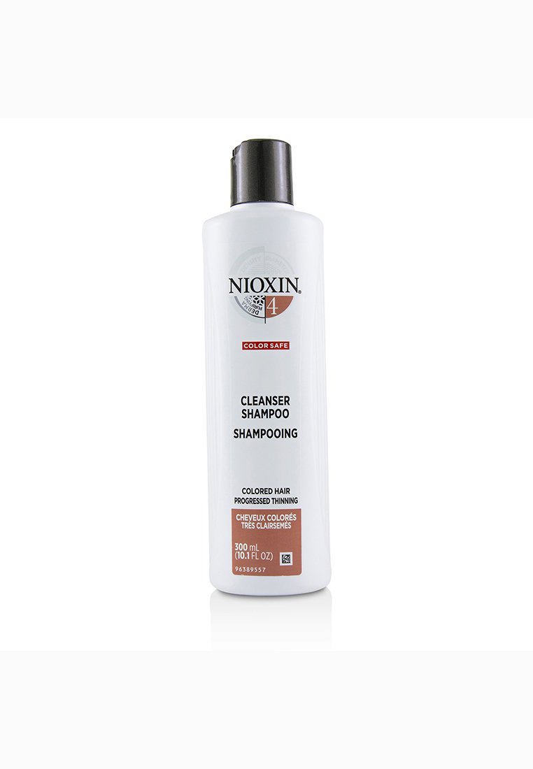 Nioxin NIOXIN - 潔淨系統4號潔淨洗髮露Derma Purifying System 4 Cleanser Shampoo(細軟髮/染燙髮) 300ml/10.1oz