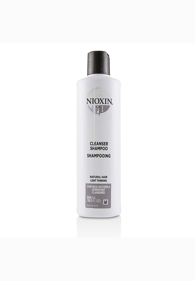 Nioxin NIOXIN - 潔淨系統1號潔淨洗髮露Derma Purifying System 1 Cleanser Shampoo (細軟髮/原生髮) 300ml/10.1oz