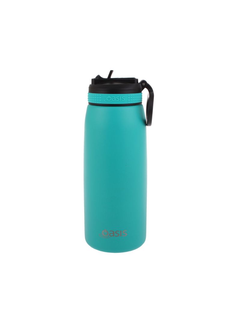 Oasis Stainless Steel Insulated Sports Water Bottle with Straw 780ML - Turquoise