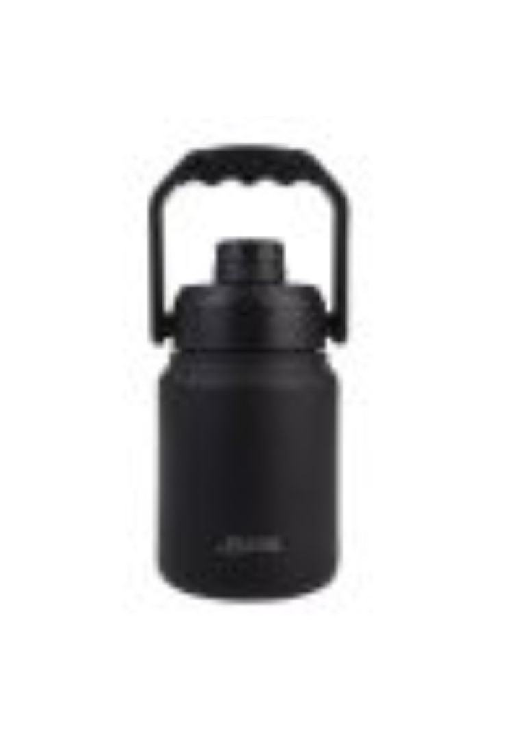 Oasis Stainless Steel Insulated Thermal Mini Jug with Carry Handle 1.2L - Black