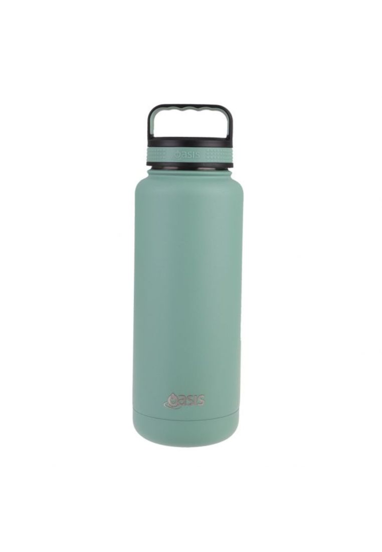 Oasis Stainless Steel Insulated Titan Water Bottle 1.2L - Sage Green