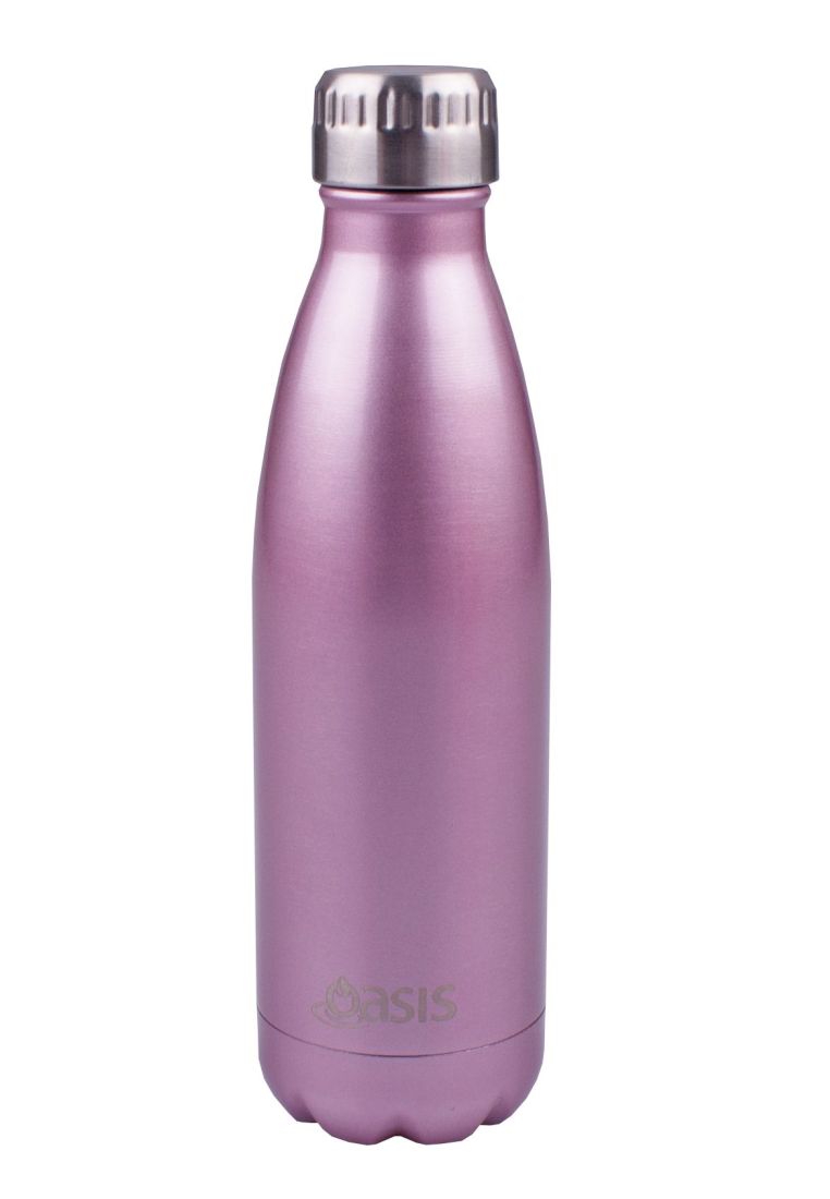 Oasis Stainless Steel Insulated Water Bottle 500ML - Blush