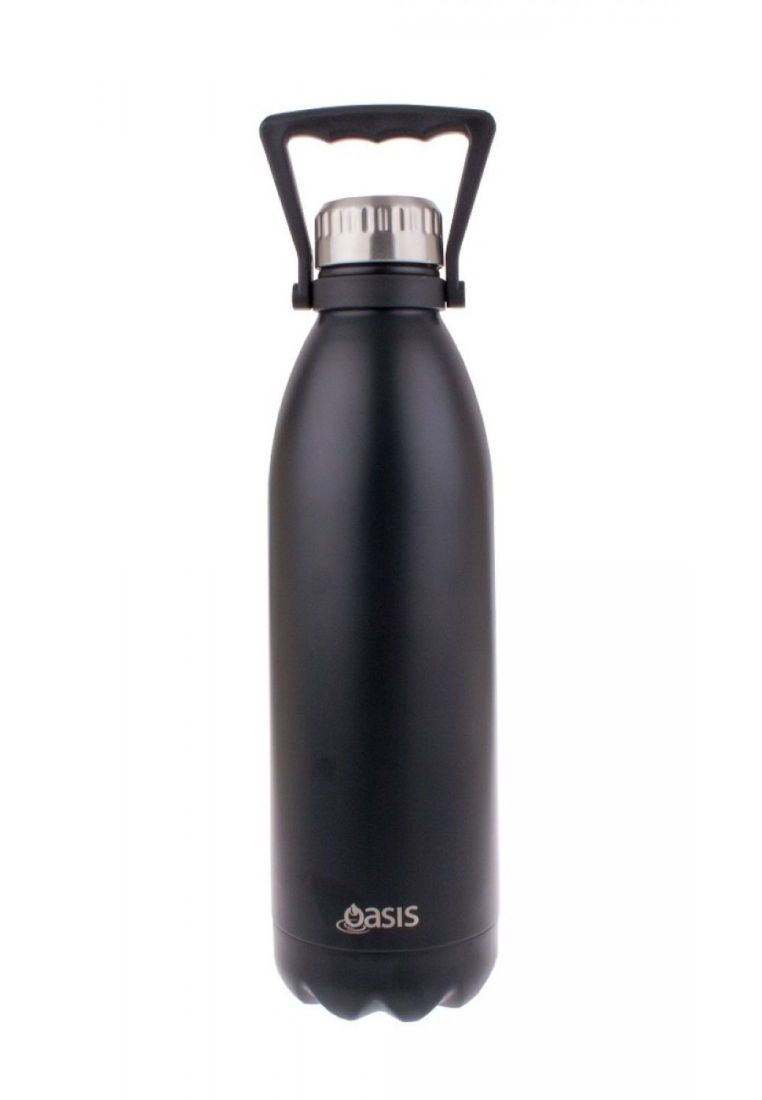 Oasis Stainless Steel Insulated Water Bottle 1.5L - Matte Black