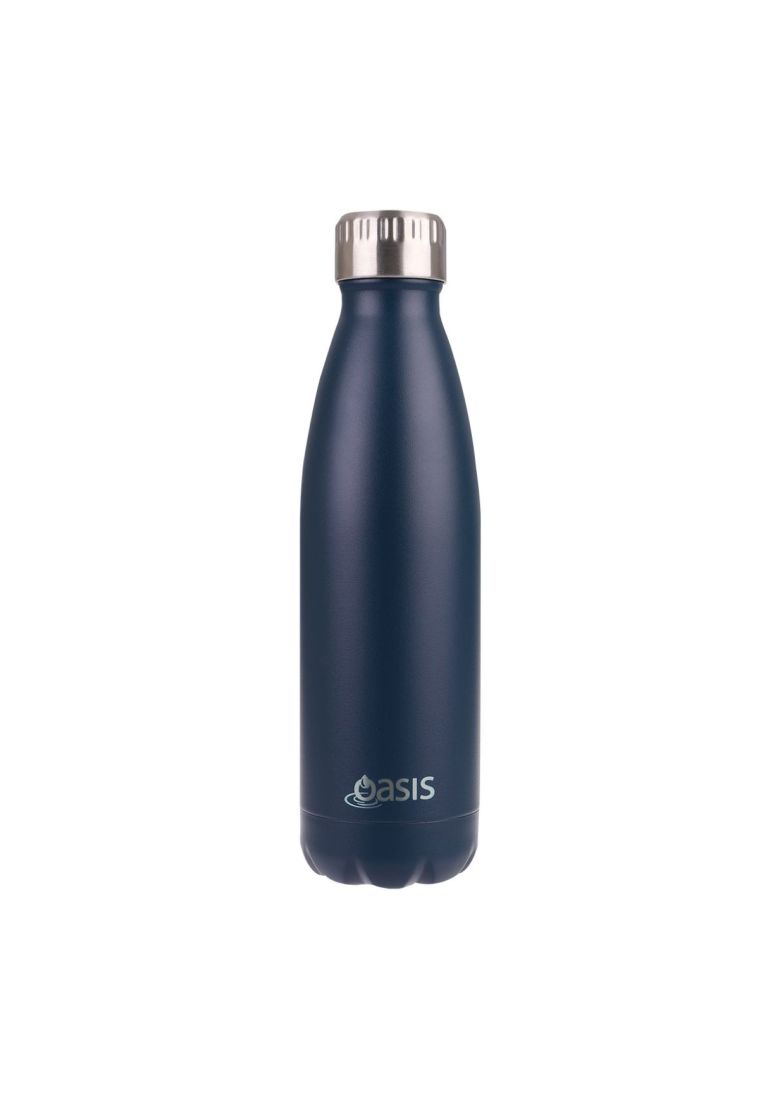 Oasis Stainless Steel Insulated Water Bottle 500ML - Matte Navy