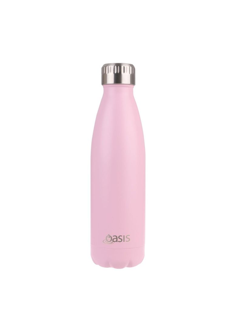 Oasis Stainless Steel Insulated Water Bottle 500ML - Matte Carnation
