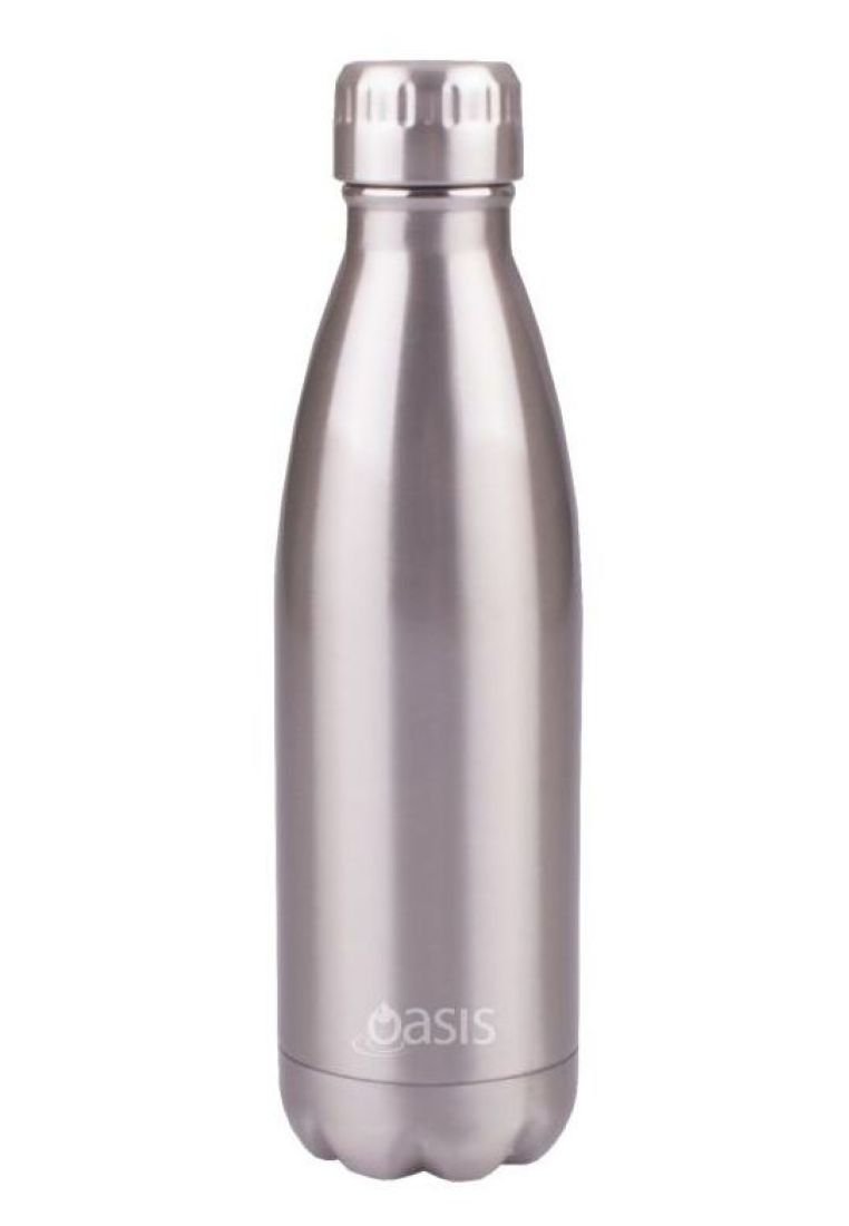 Oasis Stainless Steel Insulated Water Bottle 500ML - Silver