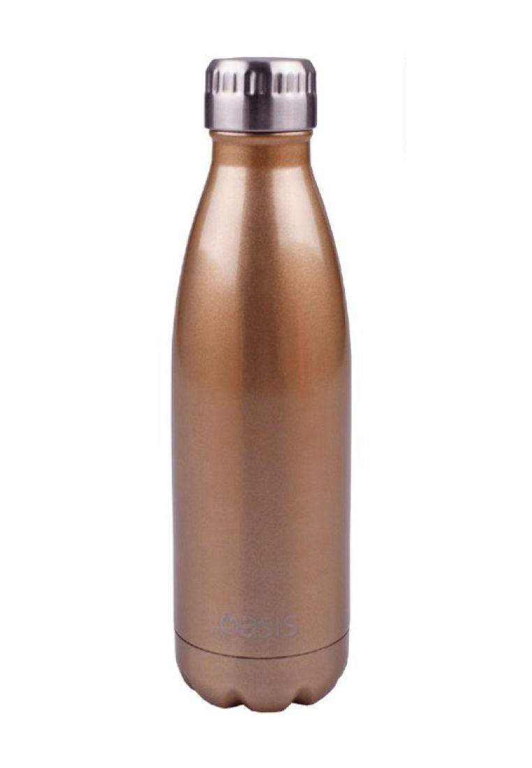 Oasis Stainless Steel Insulated Water Bottle 500ML - Champagne