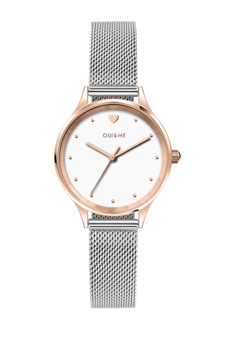 [環保腕錶] Oui & Me OUI&ME Minette 銀色鋼帶女裝腕錶 ME010169