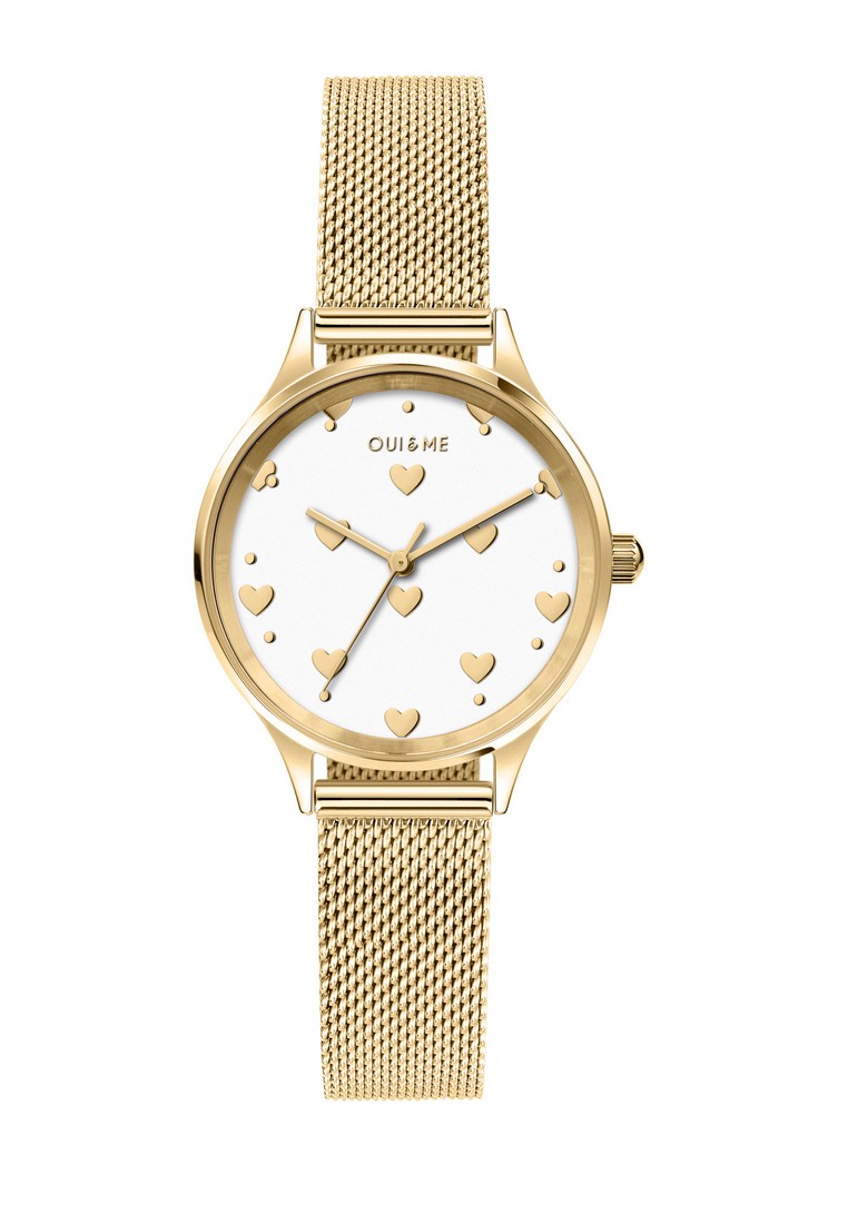 [環保腕錶] Oui & Me OUI&ME Minette 金色鋼帶女裝腕錶ME010171