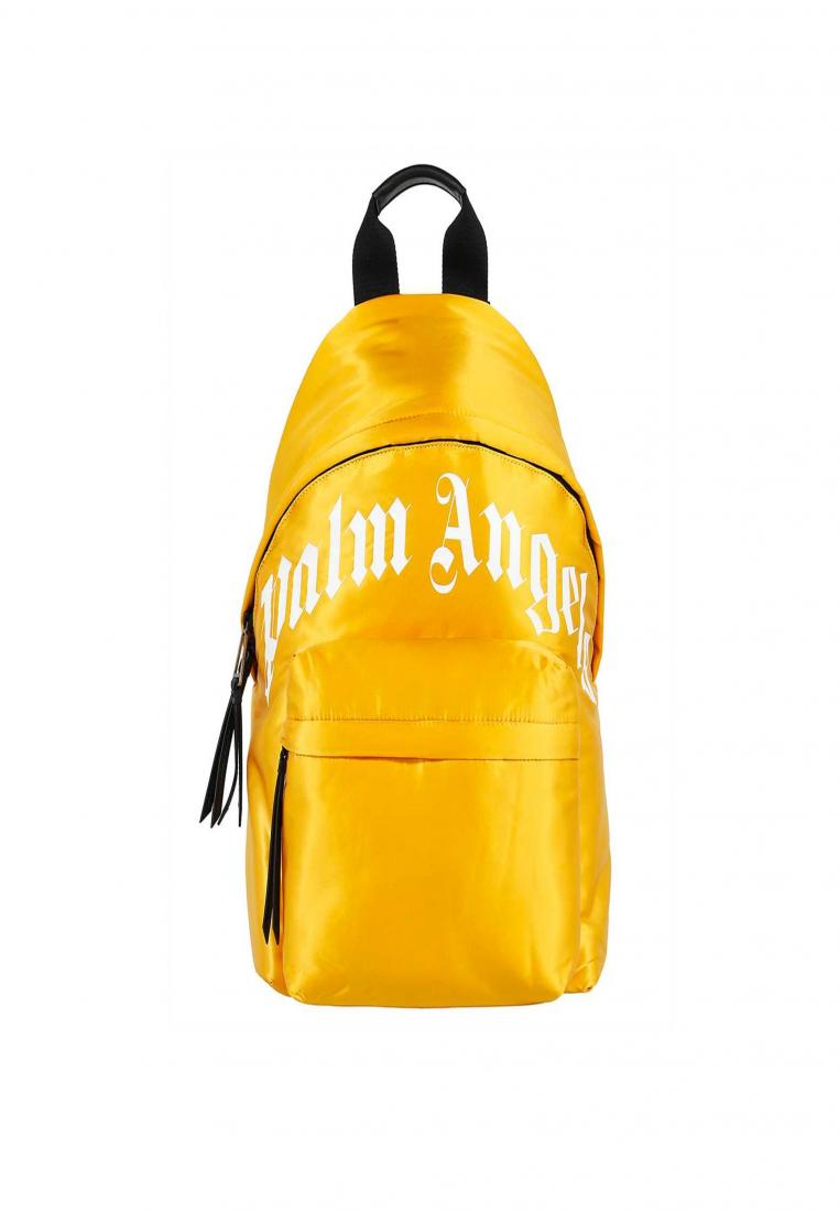 Palm Angels Logo Backpack - PALM ANGELS - Gold