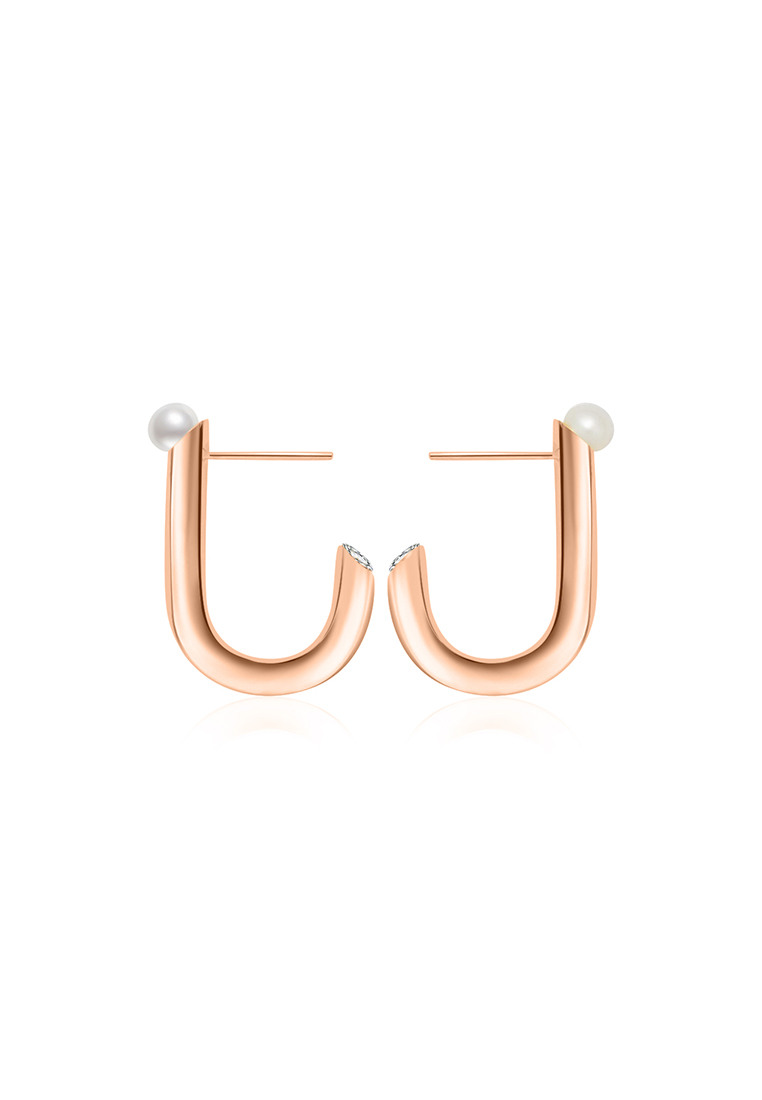 Pearly Lustre Grand Prix Season Singapore Formula One Freshwater Pearl Earrings WE00454 | New Yorker