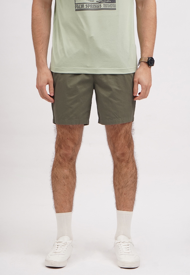 Penshoppe Basic Modern Fit Woven Shorts