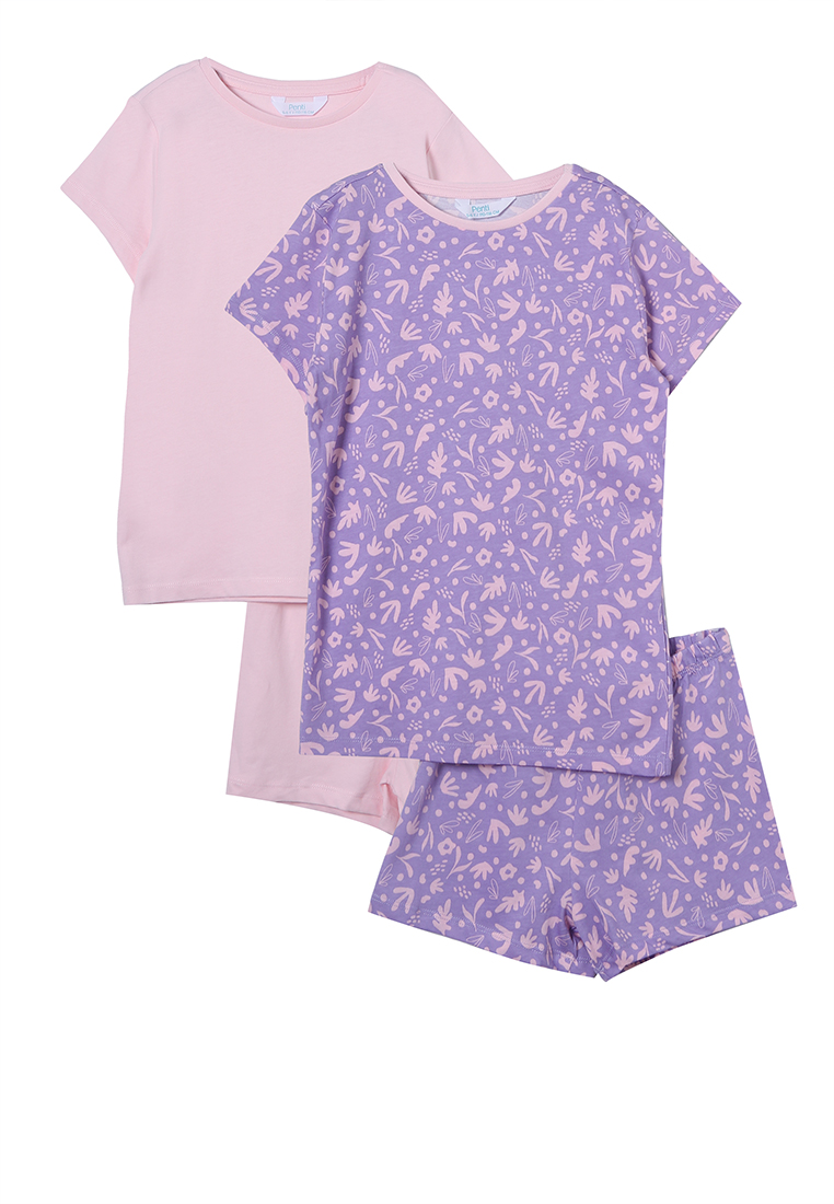 Penti Pastel Floral Pyjamas 4 Piece Set