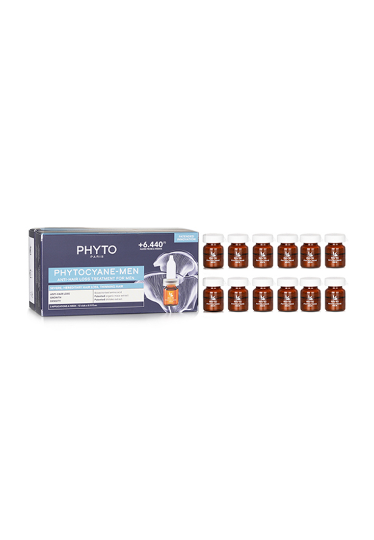 Phyto PHYTO - hytoCyane 防脫髮精華 (男士適用) 12x3.5ml/0.11oz
