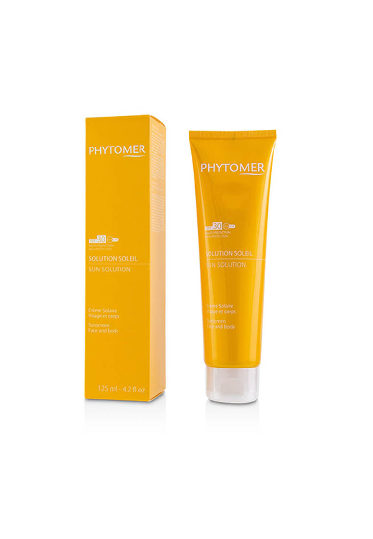 Phytomer PHYTOMER - 防曬霜SPF 30 Sun Solution Sunscreen SPF 30(臉部及身體適用) 125ml/4.2oz