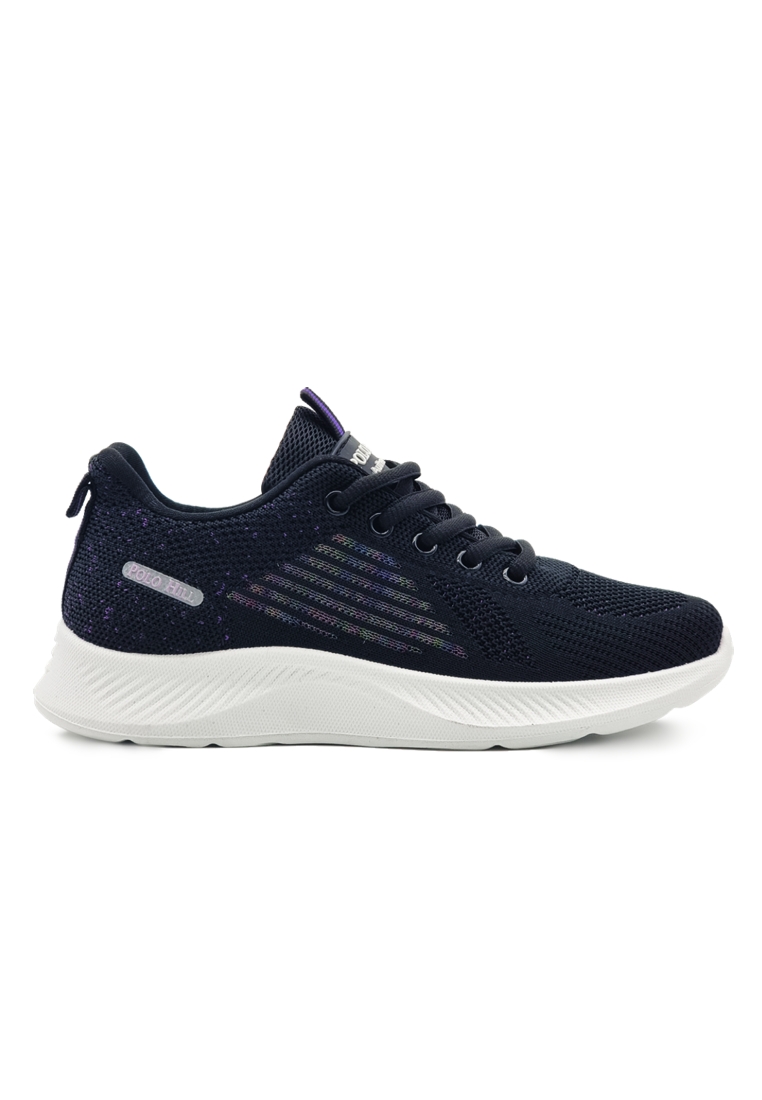 POLO HILL Ladies Lace Up Athleisure Sneakers