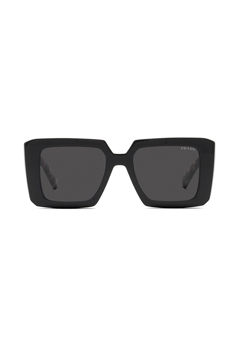 Prada Women's Square Frame Black Acetate Sunglasses - PR 23YS