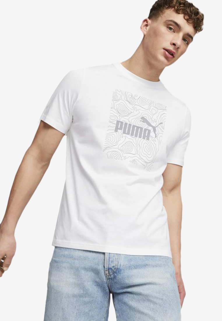 PUMA 圖形反光T恤