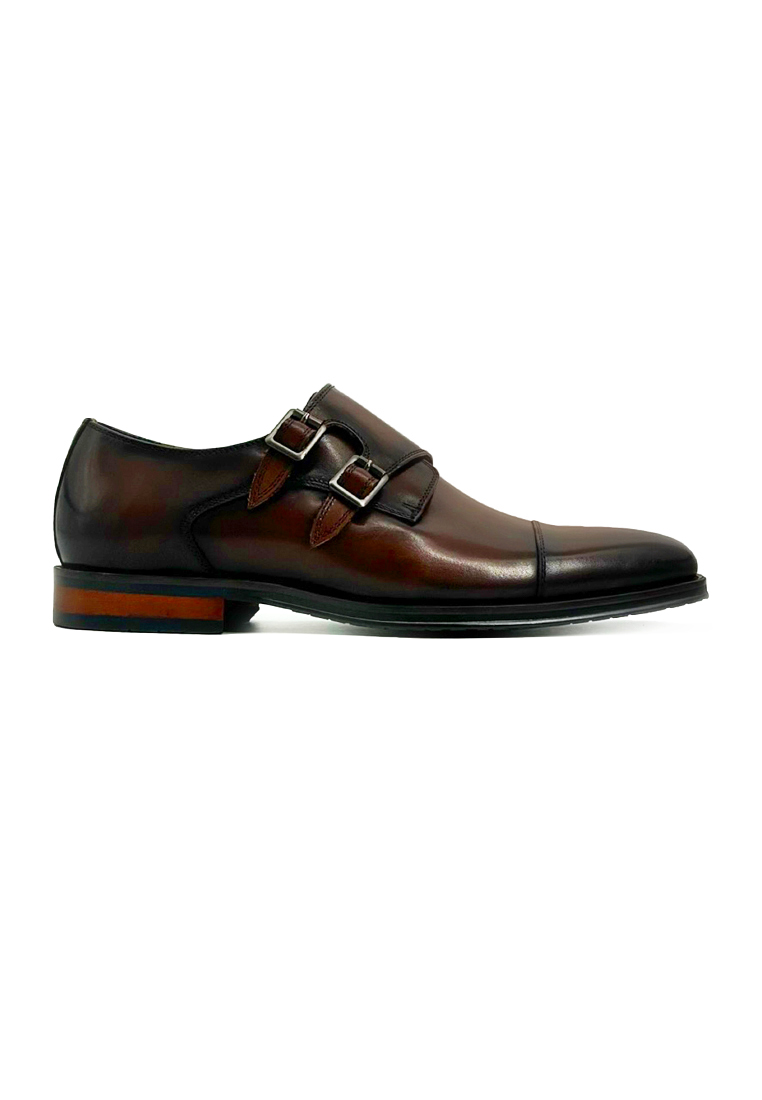 Rad Russel Double Monk Strap - Brown