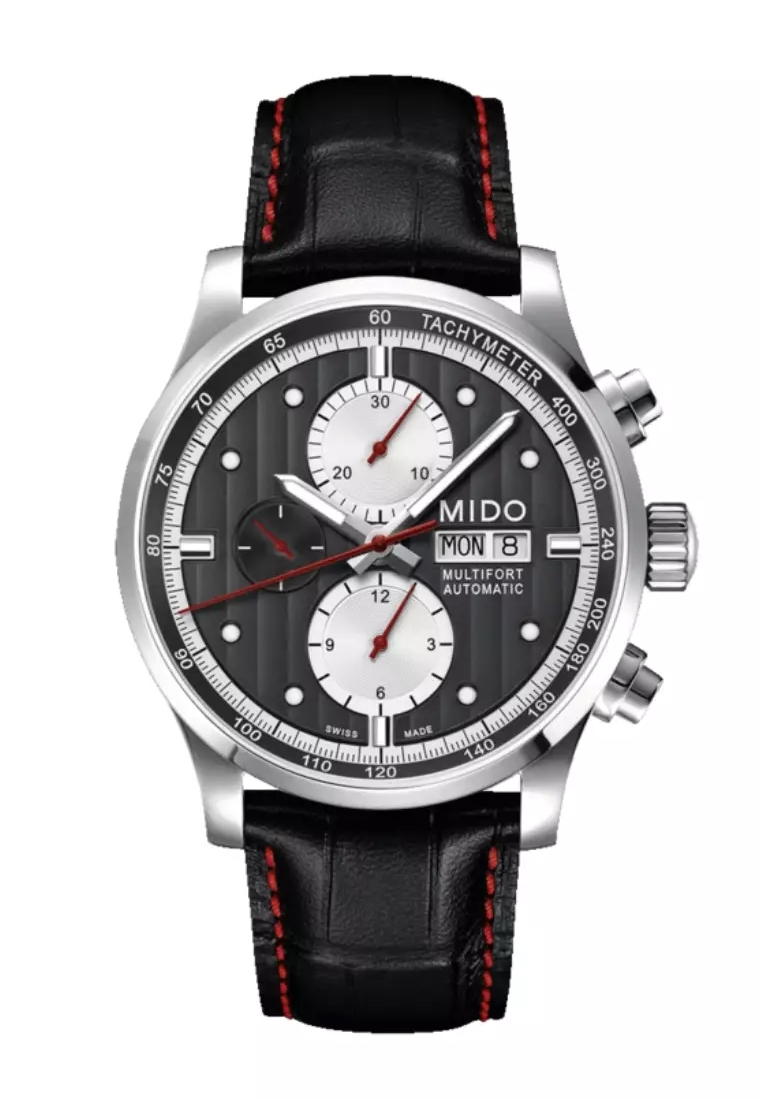 Raymond Weil MIDO MULTIFORT CHRONOGRAPH 自動機械男士腕錶 44mm M0056141606122