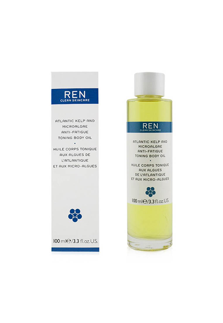 Ren REN - 大西洋海草和微藻抗疲勞爽膚油 100ml/3.3oz