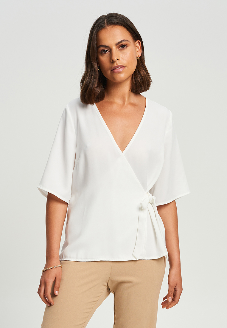 REUX Theo Wrap Top
