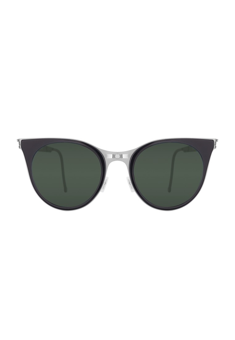 ROAV 超輕極薄摺疊式太陽眼鏡 Manta 8304 Brush Silver /Black/ G15 11.11.11