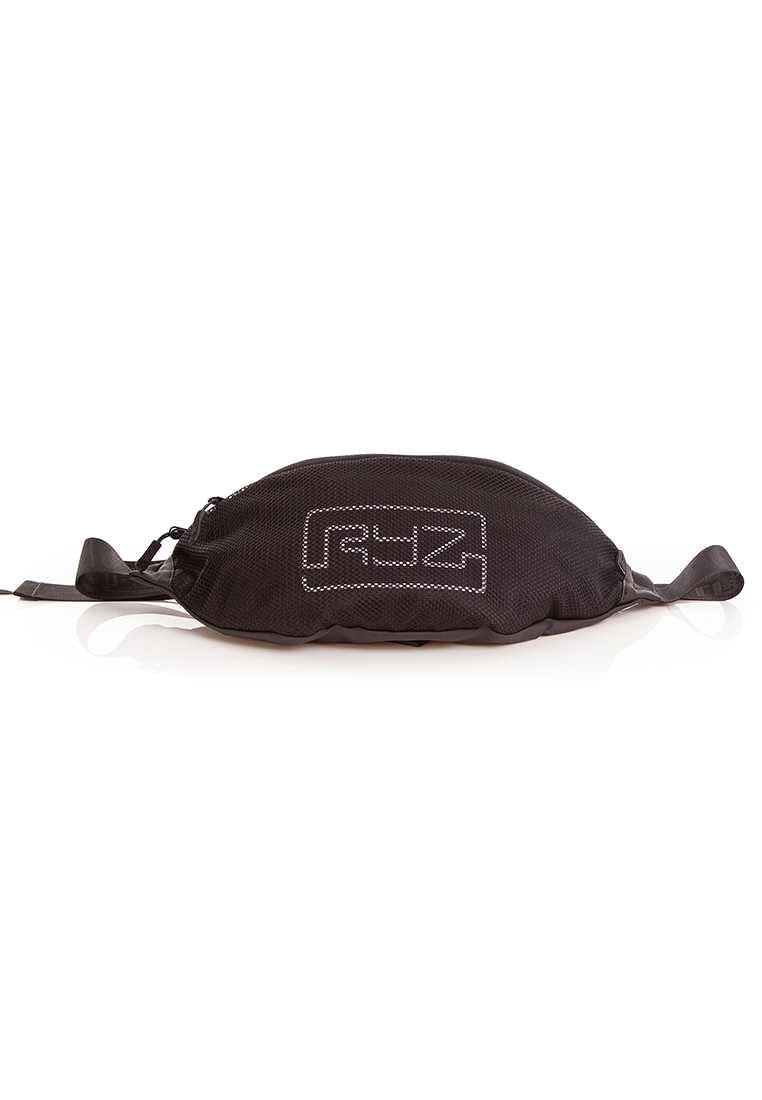 RYZ 腰包 多功能大容量戶外單肩斜跨包胸包 黑