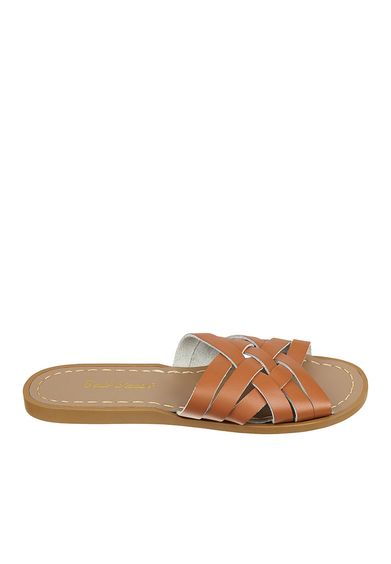 Salt-Water Sandals Retro Slide Adult Tan