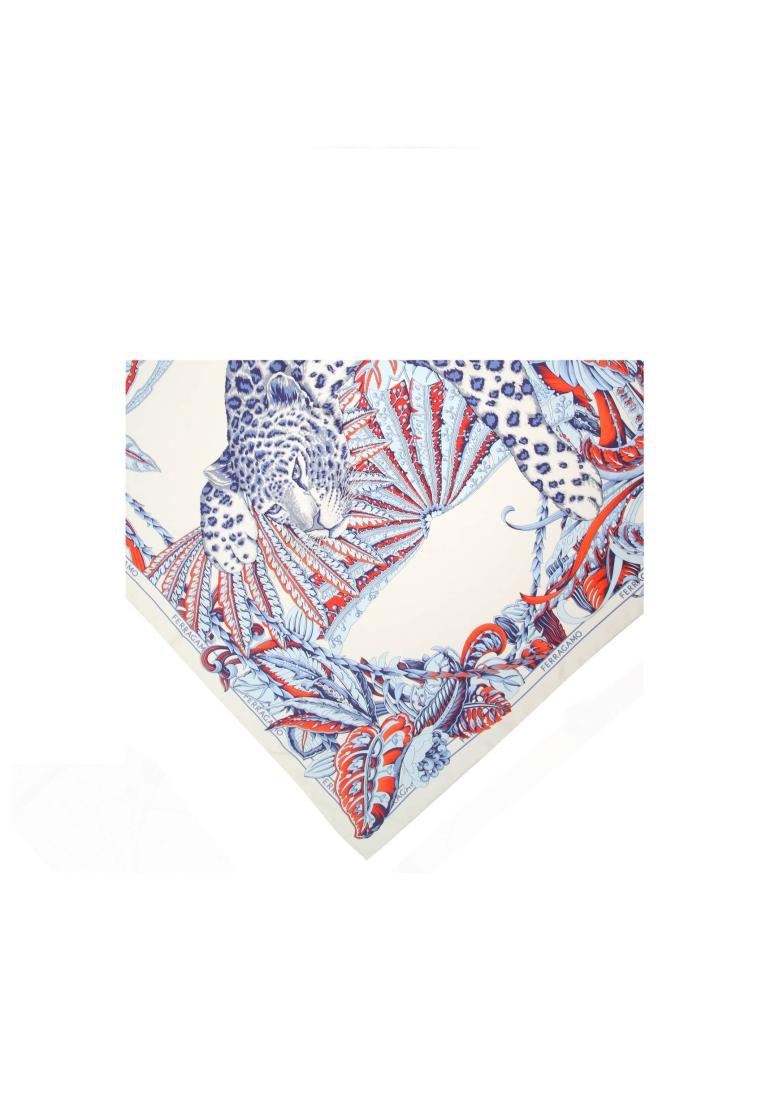 Salvatore Ferragamo Ferragamo silk scarf with togo pattern - SALVATORE FERRAGAMO