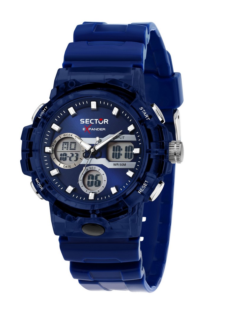 【3 Years Warranty】Sector Ex-46 43mm Unisex Digital Watch R3251242506