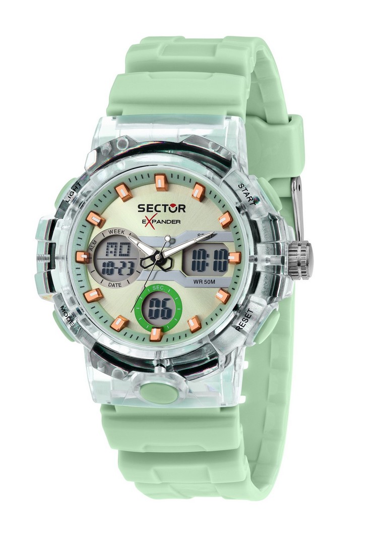 【3 Years Warranty】Sector Ex-46 43mm Unisex Digital Watch R3251242502