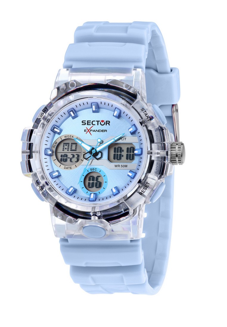 【3 Years Warranty】Sector Ex-46 43mm Unisex Digital Watch R3251242503