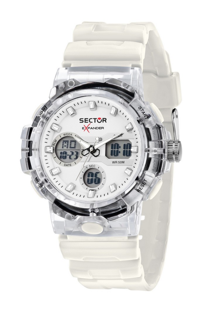 【3 Years Warranty】Sector Ex-46 43mm Unisex Digital Watch R3251242504