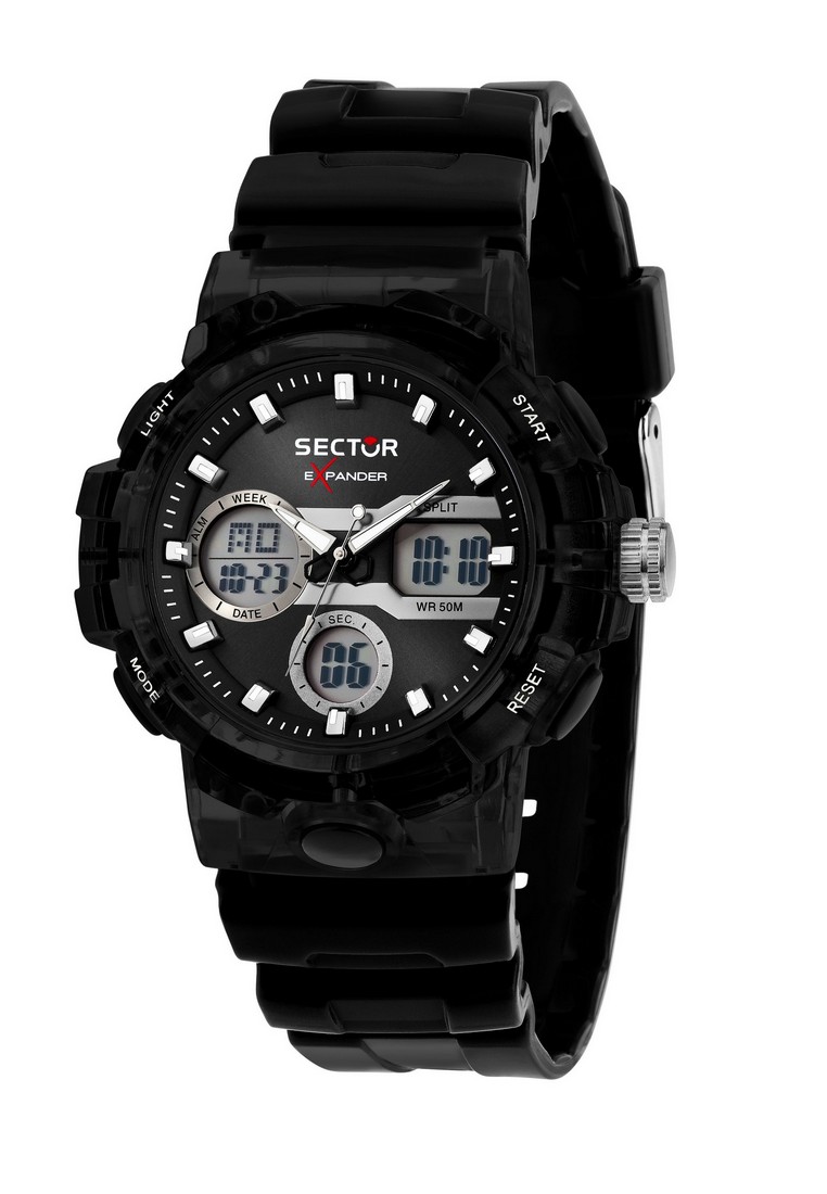 【3 Years Warranty】Sector Ex-46 43mm Unisex Digital Watch R3251242505