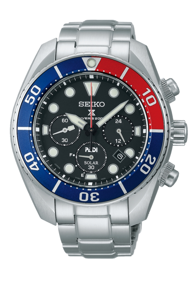 Seiko Prospex Sumo PADI Edition Chronograph Diver's 200m Solar Watch SSC795J1