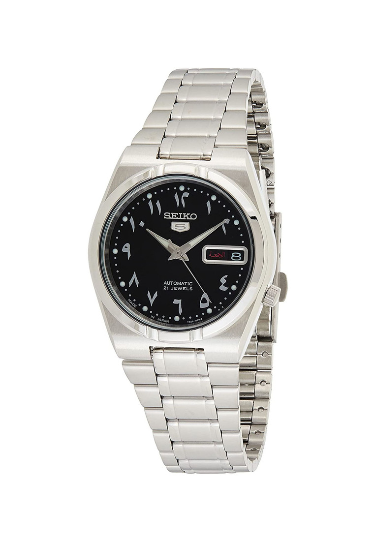 Seiko Automatic Black Dial Stainless Steel Men's Watch SNK063J5 (PP-01)