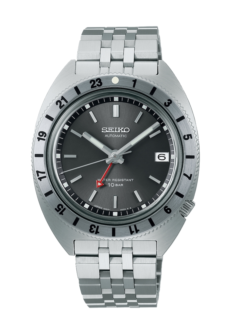 Seiko Prospex 『Navigator Timer』 Land Mechanical GMT Stainless Steel Band Limited Edition Watch SPB411J1