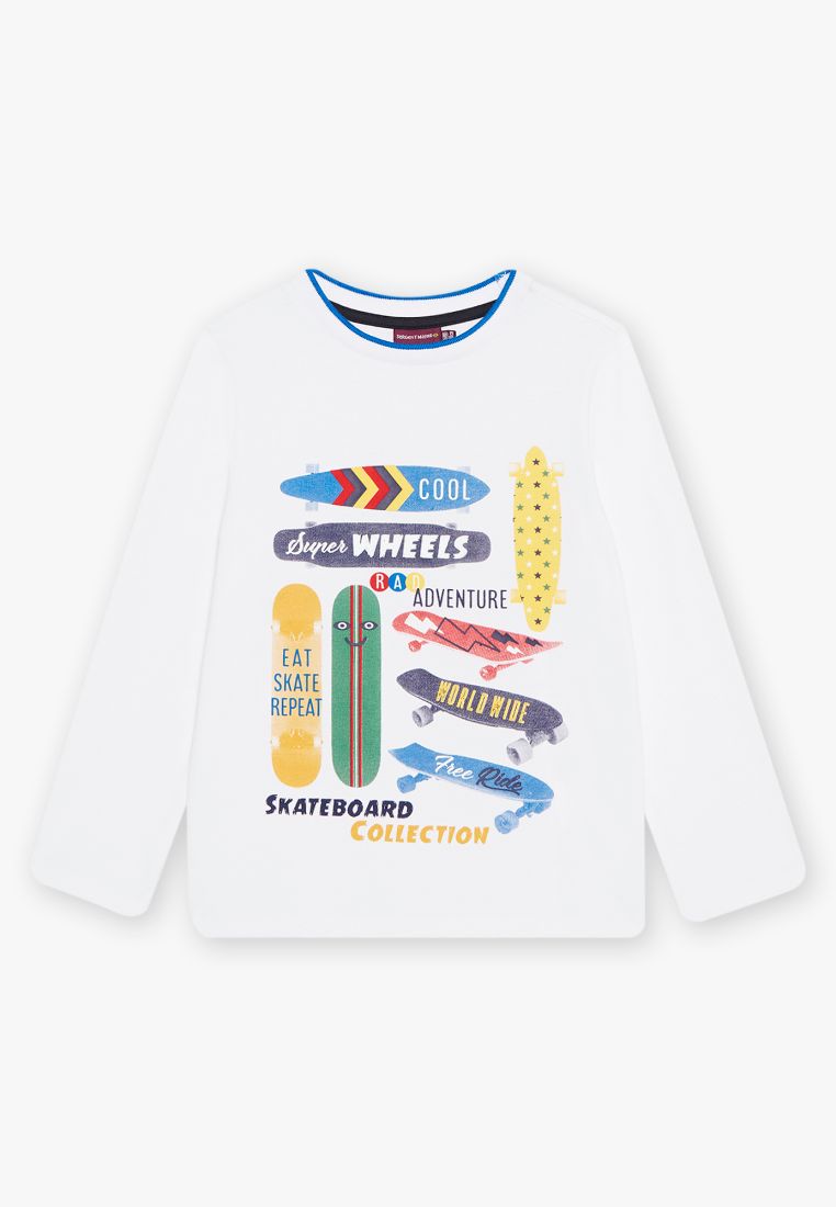 Sergent Major Skate graphic Long-Sleeve T-Shirt