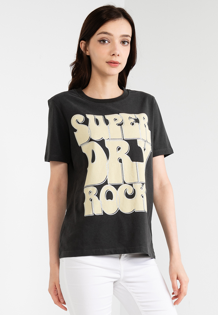 Superdry 70S Retro Rock 商標T恤