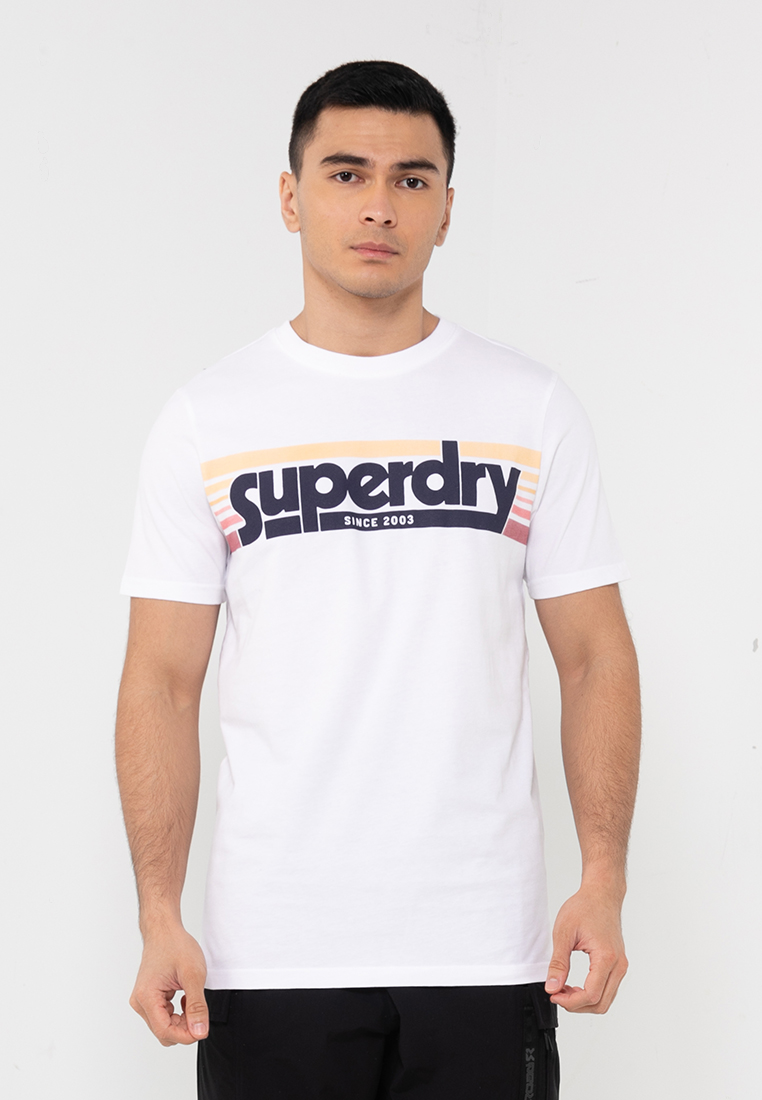 Superdry Terrain 間條商標T恤