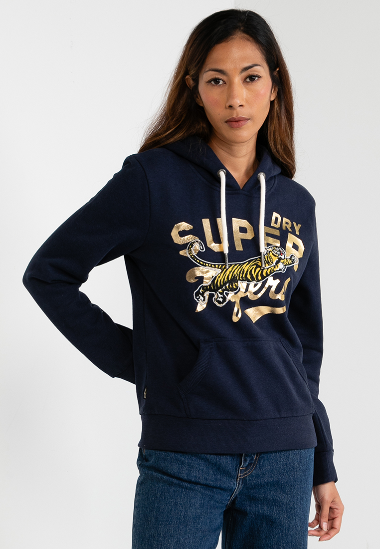 Superdry Reworked Classics 印花連帽衛衣