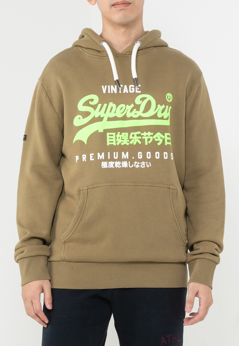 Superdry 復古Vl Prem 好 Od 兜帽