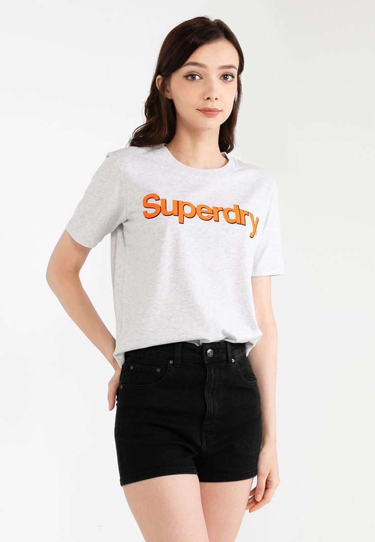 Superdry Core Neon 商標T恤