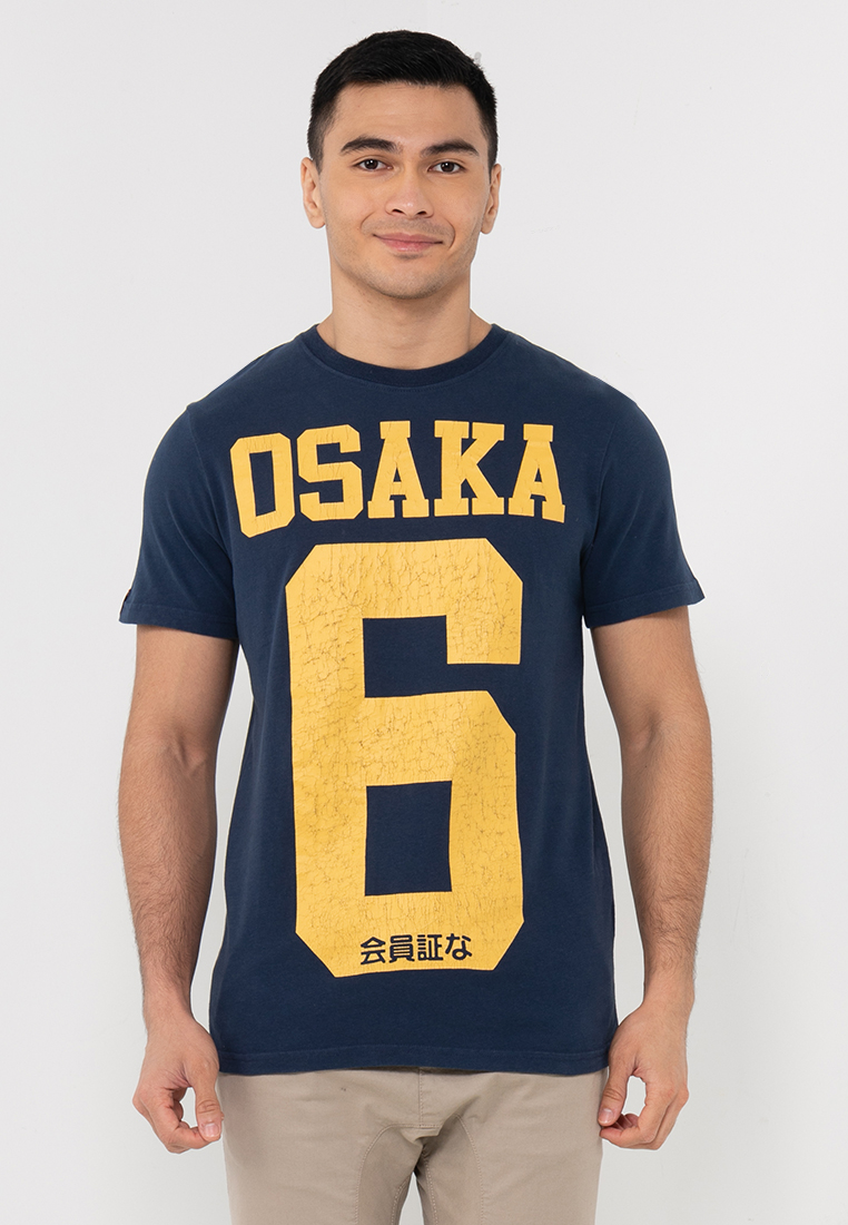 Superdry Osaka 6 Crack 印花T恤